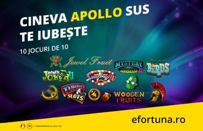 Te joci și înveți lucruri inedite: Apollo a "lansat" sloturi noi la Fortuna, cu povești fantastice și mistere care-ți aduc câștiguri