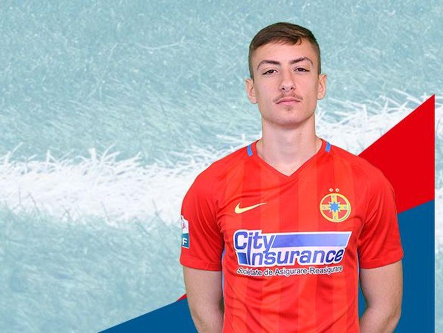 Mihai Lixandru (foto) poate juca și ca fundaș central FCSB trimite doi fotbaliști la un club din Liga 1 » La cine a renunțat Gigi Becali
