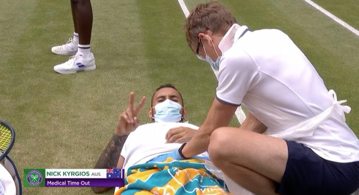 Nick Kyrgios, abandon în turul 3 de la Wimbledon 2021
