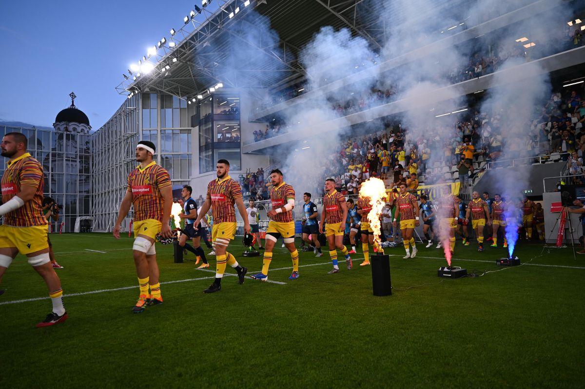FOTO Inaugurare stadionul Arcul de Triumf, România - Argentina la rugby 03.07.2021