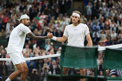 Stefanos Tsitsipas și Nick Kyrgios
Foto: Imago
