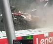 Formula 1 - Accident Silverstone, Russell - Zhou