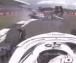 Formula 1 - Accident Silverstone, Russell - Zhou