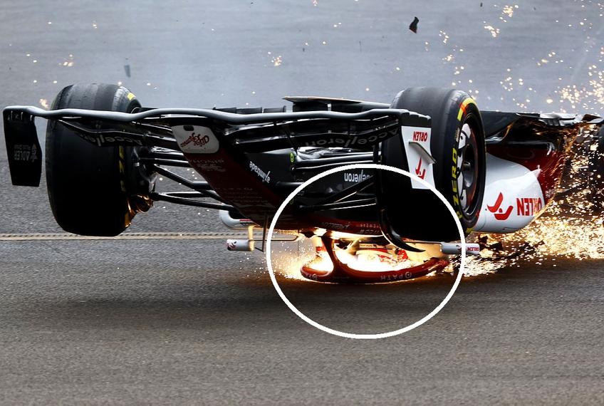 Dispozitivul halo i-a salvat viața lui Zhou Guanyu // foto: Guliver/gettyimages