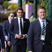 Roger Federer la Wimbledon 2022, foto: twitterul competiției