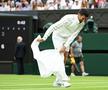 Imagini spectaculoase cu Novak Djokovic, în primul tur de la Wimbledon 2023