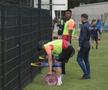 Siyabonga Ngezana la antrenamentul FCSB, 3 iulie