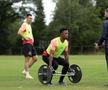 Siyabonga Ngezana la antrenamentul FCSB, 3 iulie