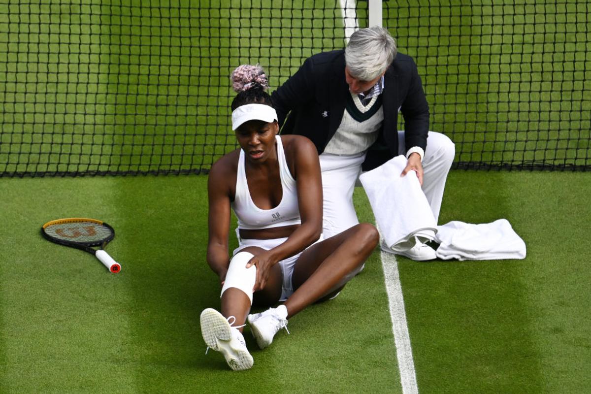 Venus Williams, sperietură în meciul cu Elina Svitolina de la Wimbledon