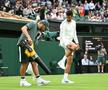 Imagini spectaculoase cu Novak Djokovic, în primul tur de la Wimbledon 2023