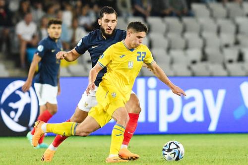 Heorhiy Sudakov a fost cel mai bun contra Franței la Cluj și e golgheterul Euro U21! Foto: Imago Images