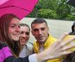 Echipa nationala plecare din Germania