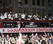A fost nebunie azi-noapte în Tbilisi, la revenirea jucătorior Georgiei de la Euro 2024 / Foto: Imago