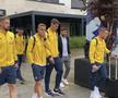 Echipa nationala plecare din Germania
