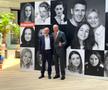 Rapidiștii au participat la inaugurarea unui nou magazin Mobexpert în București. Foto: Carmen Dumitru (GSP.RO)