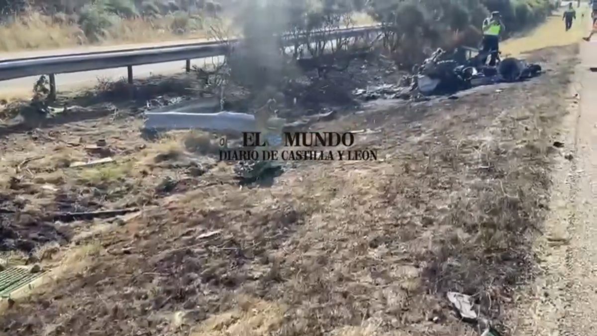 Imagini de la locul accidentului în care a murit Diogo Jota