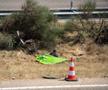 Imagini de la locul accidentului în care a murit Diogo Jota. FOTO: Imago Images