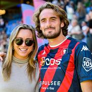 Paula Badosa și Stefanos Tsitsipas FOTO Getty Images