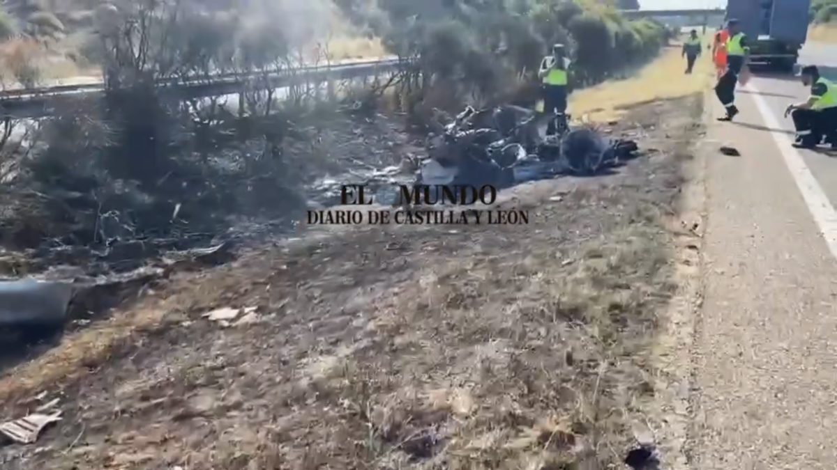 Imagini de la locul accidentului în care a murit Diogo Jota