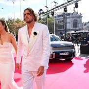 Paula Badosa și Stefanos Tsitsipas FOTO Getty Images