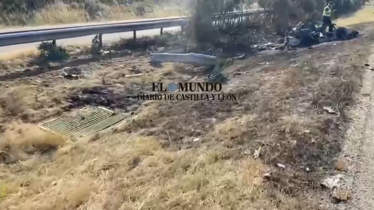 Imagini de la locul accidentului în care a murit Diogo Jota