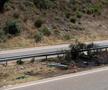 Imagini de la locul accidentului în care a murit Diogo Jota. FOTO: Imago Images