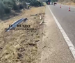 Imagini de la locul accidentului în care a murit Diogo Jota. FOTO: dailymotion.com