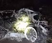 Mașina lui Jota, după accident