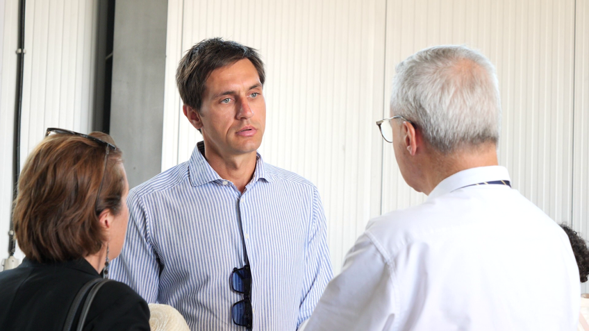 Ciprian Tătăruşanu s-a lansat în agricultură //Foto: Andrei Crăițoiu (GSP)