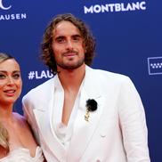 Paula Badosa și Stefanos Tsitsipas FOTO Getty Images