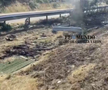 Imagini de la locul accidentului în care a murit Diogo Jota. FOTO: dailymotion.com