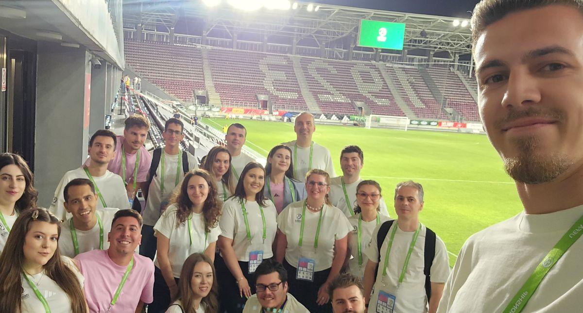 Insider în lumea nevăzută de la EURO U19, turneul organizat în România: „8 roluri cheie cu activități și cerințe diferite. Cea mai complexă experiență de până acum”