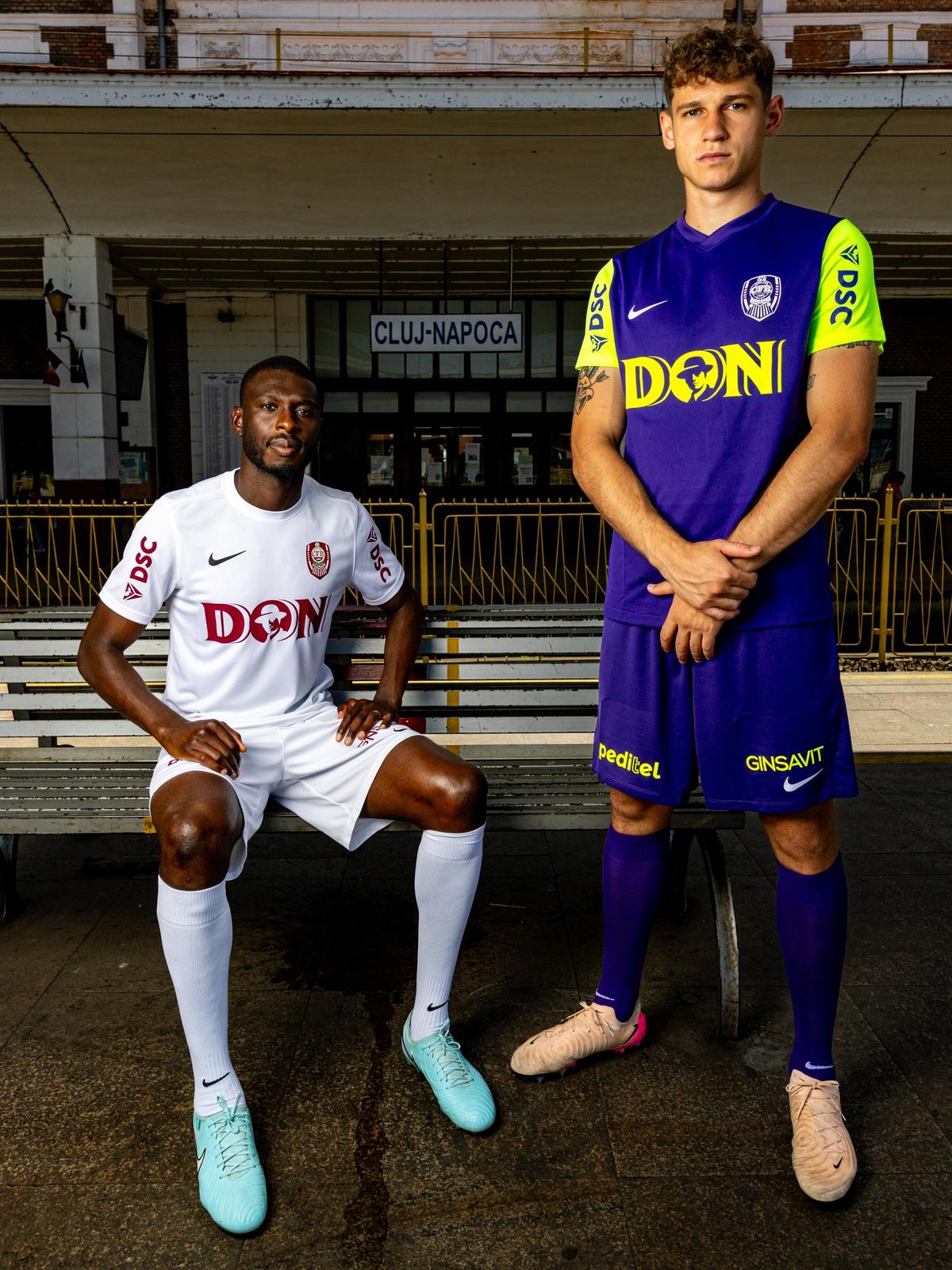 CFR Cluj și-a lansat noul echipament pentru sezonul 2025-2026
