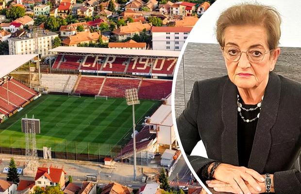 „Sunt revoltată!” » Interviu-eveniment cu fiica legendarului Constantin Rădulescu. Nu concepe ca CFR Cluj să schimbe numele stadionului: „Tatăl meu a creat echipa! Măcar să fiu anunțată”