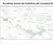 Imagini de la locul accidentului în care a murit Diogo Jota. FOTO: Imago Images