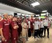 Rapidiștii au participat la inaugurarea unui nou magazin Mobexpert în București. Foto: Carmen Dumitru (GSP.RO)