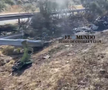 Imagini de la locul accidentului în care a murit Diogo Jota. FOTO: dailymotion.com