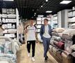 Rapidiștii au participat la inaugurarea unui nou magazin Mobexpert în București. Foto: Carmen Dumitru (GSP.RO)