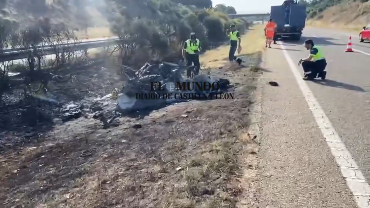 Imagini de la locul accidentului în care a murit Diogo Jota
