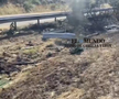 Imagini de la locul accidentului în care a murit Diogo Jota. FOTO: dailymotion.com