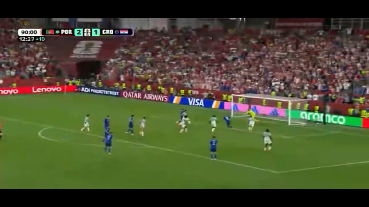 Gol anulat Croația în minutul 90+13