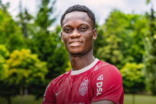 Amin Ziblim, prezentat oficial la CFR Cluj // foto; Facebook @Fotbal Club CFR 1907 CLUJ