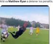 Mat Ryan, neinspirat la loviturile de departajare în Australia - Egipt. Cele mai tari meme-uri
