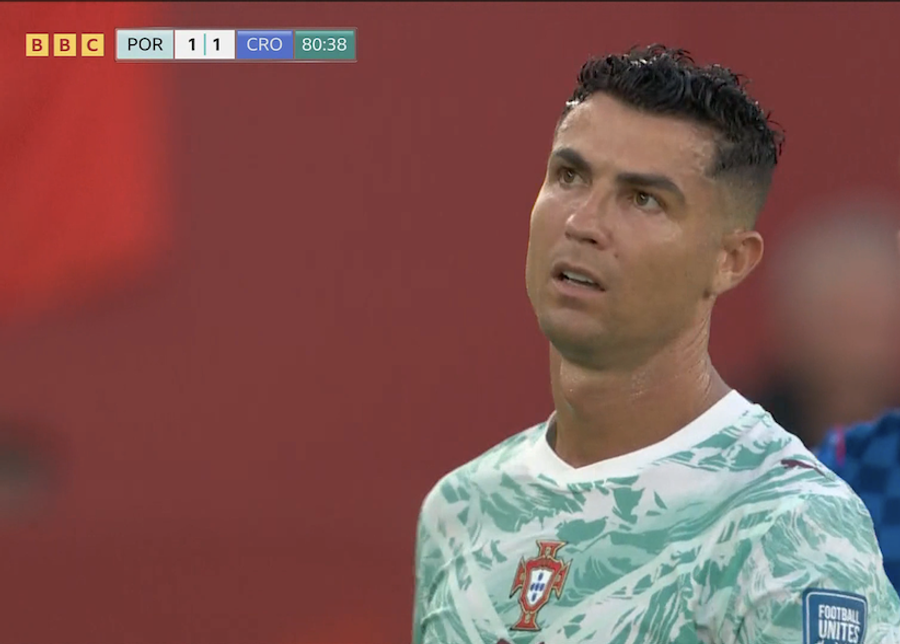 Ronaldo în momentul schimbării Final dramatic în Portugalia - Croația! » Lusitanii merg în optimi cu un gol marcat în 90+4! Urmează blockbuster cu Spania
