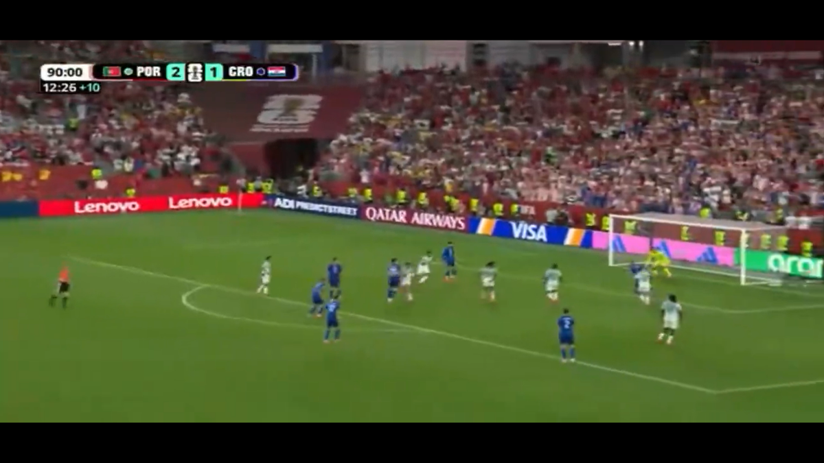 Gol anulat Croația în minutul 90+13