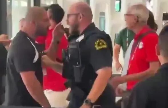 Incident la hotelul egiptenilor din Dallas » Directorul delegației a fost îmbrâncit și amenințat de un polițist!
