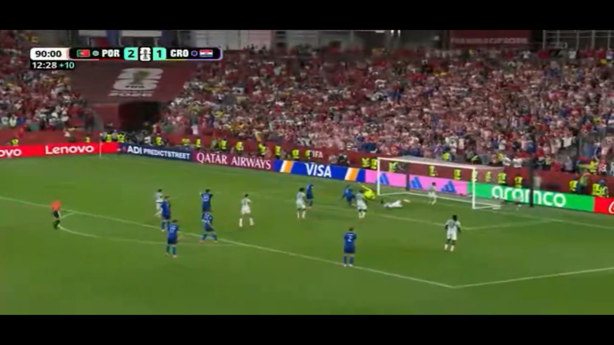 Gol anulat Croația în minutul 90+13
