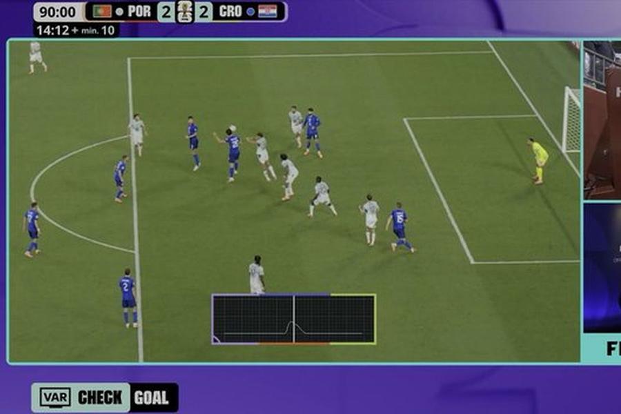 Senzorul din minge a confirmat contactul dintre minge și capul lui Matanovic // foto: X @ FIFA Media Precedentul trecut cu vederea: senzorul din minge a mai decis un gol la acest Campionat Mondial, dar invers!