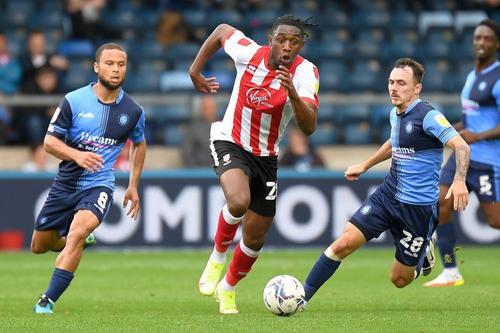 Dan Nlundulu, jucând pentru Southampton // foto: Imago Images