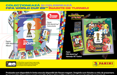 Ringier România și Froo aduc colecțiile Panini FIFA World Cup mai aproape de fanii din România